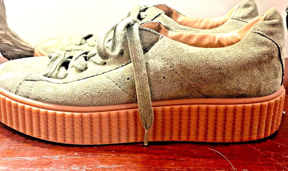 ABOUND Womens NWT sz. 9M Sneakers Green Suede Lace Up Shoes/ $60